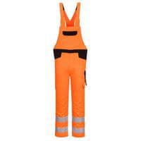 Nohavice na traky PW2 Hi-Vis, čierna/žltá