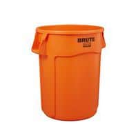 Plastový kontajner Rubbermaid Brute Hi-Vis, objem 166,5 l