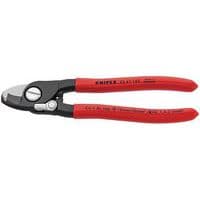 Nožnice na káble Knipex s otváracou pružinou, dĺžka 165 mm