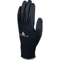 Polyesterové pletené rukavice VE702PN, polyuretánová dlaň
