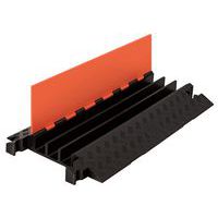 Káblový prechod Guard Dog®, 3 kanály, čierny/oranžový, 51 x 91 x 8 cm