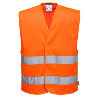 MeshAir Hi-Vis Two Band vesta, oranžová