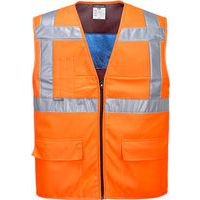 High Vis chladiaca vesta, oranžová