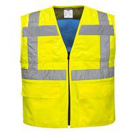 High Vis chladiaca vesta, žltá