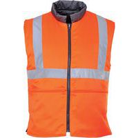 Reflexná vesta obojstranná Bodywarmer RIS, oranžová