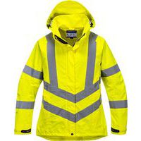 Dámska Hi-Vis priedušná bunda, žltá