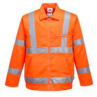 Reflexná vetrovka Hi-Vis RIS, oranžová