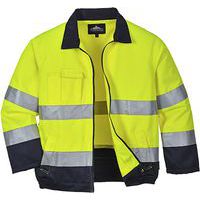 Vetrovka Hi-Vis Madrid, modrá/žltá