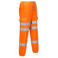 Hi-Vis Jogging Bottoms, oranžová