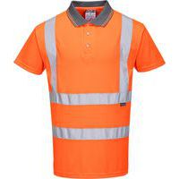 Polokošeľa Hi-Vis RIS, oranžová