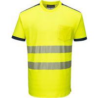 PW3 Hi-Vis tričko, modrá/žltá