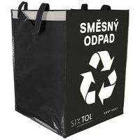 Taška na triedený odpad SORT EASY MIXED, 30x30x40cm, 36l SIXTOL