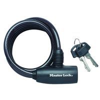 Špirálový zámok na bicykel Master Lock 1,8 m priemer 8mm