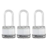 Set titánových visiacich zámkov Master Lock Excell 45mm, 3ks