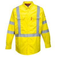 Bizflame 88/12 FR Hi-Vis tričko, žltá