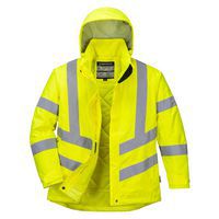 Dámska Hi-Vis Zimná Bunda, žltá