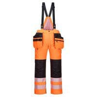 PW3 Hi-Vis zimné nohavice, čierna/oranžová