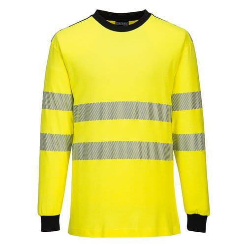 WX3 tričko Hi-Vis odolné proti plameňu, modrá/žltá