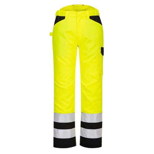 Servisné nohavice PW2 Hi-Vis, čierna/žltá