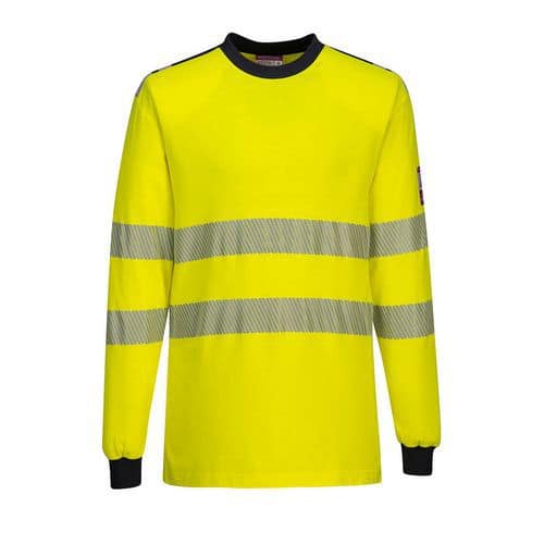 WX3 tričko Hi-Vis odolné proti plameňu, modrá/žltá