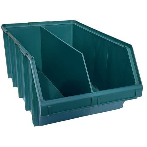 Plastové boxy zelené - dĺžka 70 cm