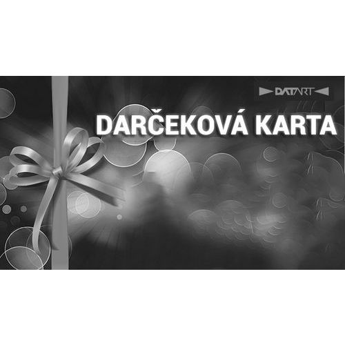 DATART darčeková karta 50 Euro