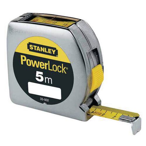 Zvinovací meter Stanley Powerlock s priamym odpočtom, 5 m