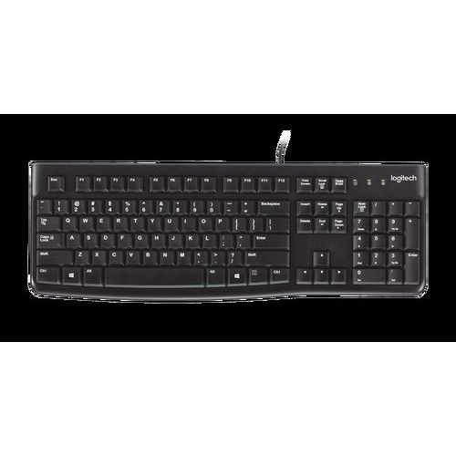 Klávesnica Logitech K120 for Business, CZ, čierna