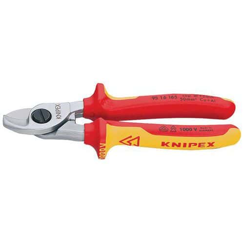 Nožnice na izolované káble Knipex, dĺžka 165 mm