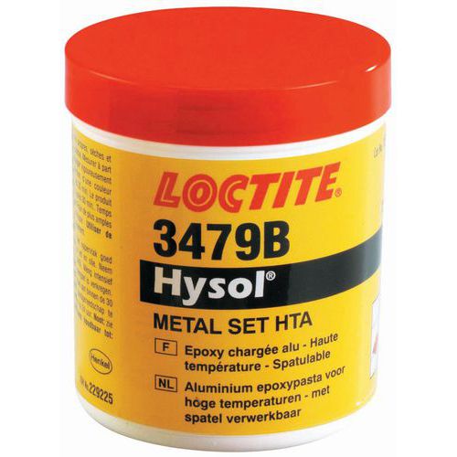 Dvojzložkové epoxidové lepidlo plnené kovom Loctite 3479, vysokoteplotné, 500 g