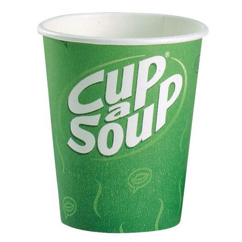 Papierové kelímky Cup a Soup, 175 ml, 1 000 ks