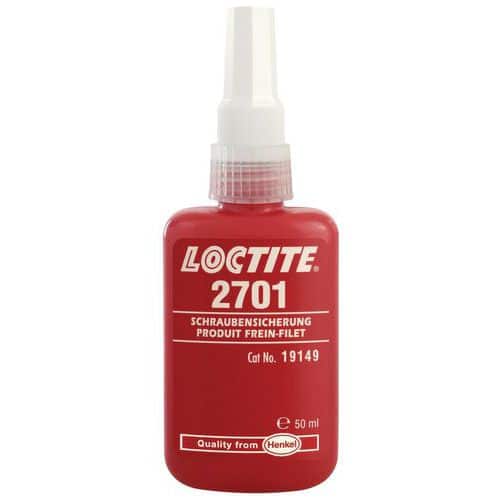 Zaisťovač skrutiek Loctite 2701, fluorescenčný zelený, 50 ml