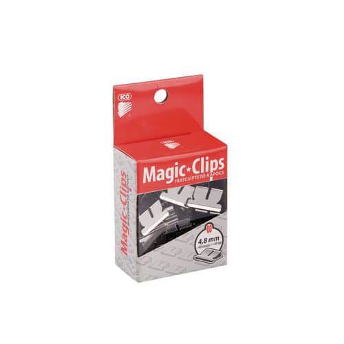 Kancelárske sponky Magic clips, 50 ks