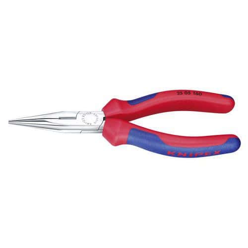 Rádiové kliešte Knipex polkruhové s čeľusťami 160 mm