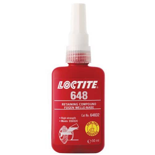 Upevňovač spojov Loctite 648, 50 ml