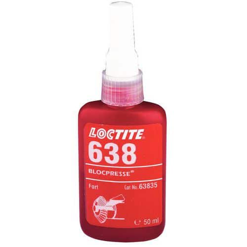 Upevňovač spojov Loctite 638, 50 ml