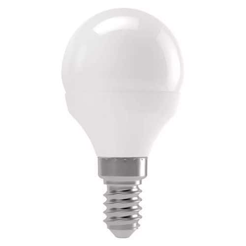 LED žiarovka Emos Basic Mini Globe, 8,3 W, E14, teplá biela