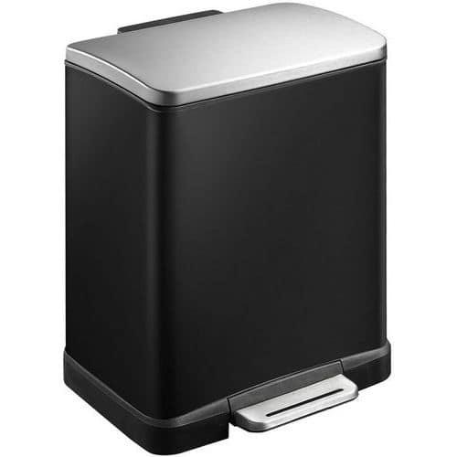 Pedálový odpadkový kôš E-Cube na separovaný odpad 10+9 l – EKO