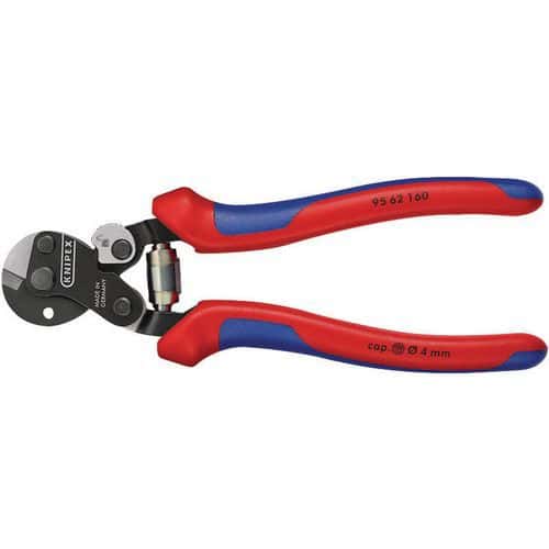 Kliešte na oceľové lanká Knipex, 160 mm