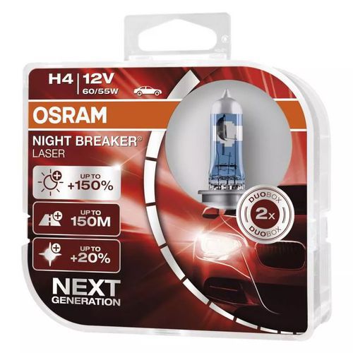 Autožiarovka OSRAM H4, 55 W, 12 V, 64193 NBL, 2 ks