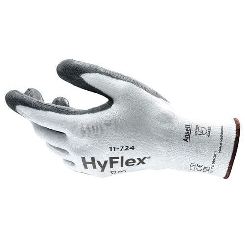 Pracovné rukavice Ansell HyFlex® 11-724 polomáčané v polyuretáne