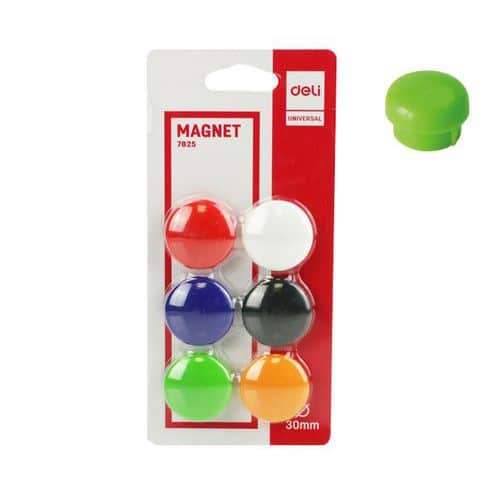 Magnet DELI 30mm 6ks