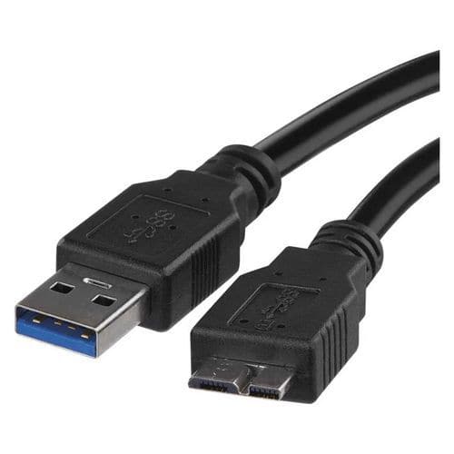 USB kábel 3.0, A koncovka – micro B koncovka, 1 m