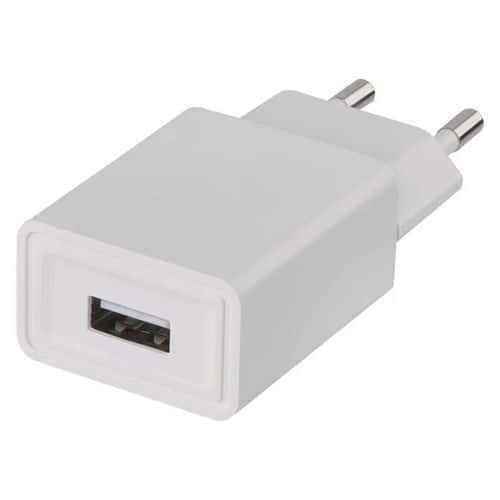 Univerzálny USB adaptér BASIC, do siete, 1A (5W) max.