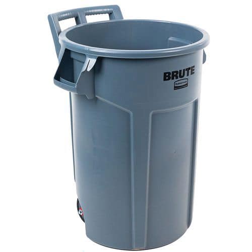 Pojazdný plastový kontajner Rubbermaid Brute, objem 166,5 l