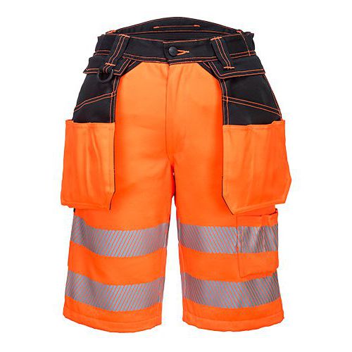 PW3 Hi-Vis Šortky, čierna/oranžová