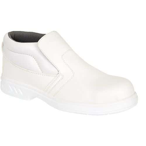 Topánky Steelite Slip On S2, biela