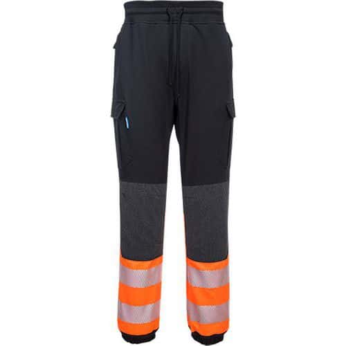 KX3 Hi-Vis Flexi nohavice, čierna/oranžová