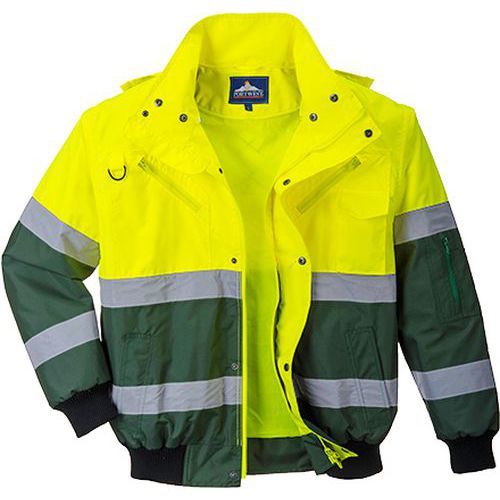 X Hi-Vis Bomber, zelená/žltá