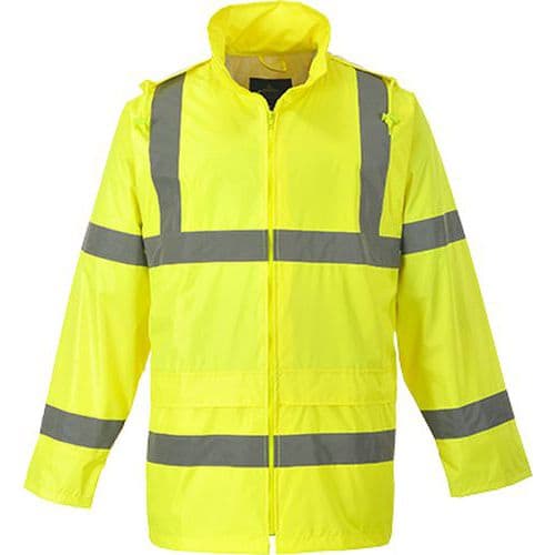 Pláštenka do dažďa Hi-Vis, žltá